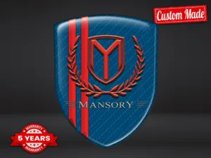 Mansory Emblèmes Entreprise Auto Pro Max Stylés Robustes